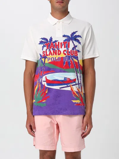 Polo Ralph Lauren Short-sleeved Polo Shirt In White
