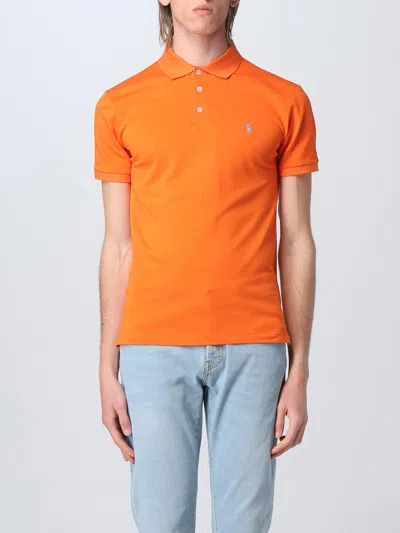 Polo Ralph Lauren The Iconic Mesh Polo Shirt In Orange
