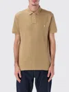 Polo Ralph Lauren Custom Polo In Brown