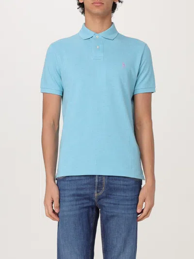 POLO RALPH LAUREN POLO SHIRT POLO RALPH LAUREN MEN COLOR TURQUOISE,425820008