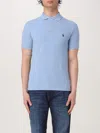 Polo Ralph Lauren Polo Shirt  Men Color Turquoise In Blue