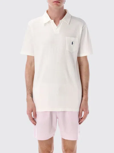 POLO RALPH LAUREN POLO SHIRT POLO RALPH LAUREN MEN COLOR WHITE,G94946001