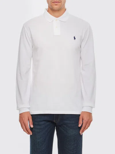 POLO RALPH LAUREN POLO SHIRT POLO RALPH LAUREN MEN COLOR WHITE,H26463001
