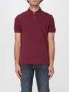 Polo Ralph Lauren Cotton Polo In Burgundy