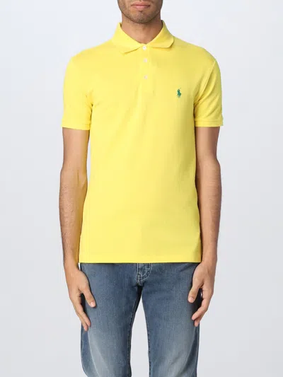 Polo Ralph Lauren Polo Shirt  Men Color Yellow