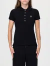 Polo Ralph Lauren Polo Shirt  Woman Color Black
