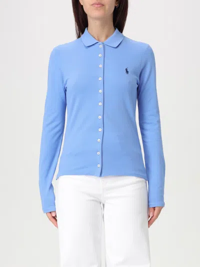 Polo Ralph Lauren Polo Shirt  Woman Color Blue 1