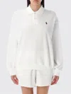 Polo Ralph Lauren Polo Shirt  Woman Color White In Black