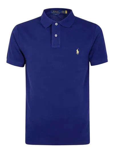 Polo Ralph Lauren Ralph Lauren Slim Fit Polo T Shirt Blue