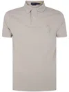 Polo Ralph Lauren Short Sleeve Polo Shirt In Grey