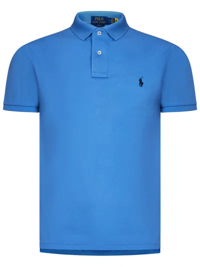 Polo Ralph Lauren Ralph Lauren Slim Fit Polo T Shirt Blue