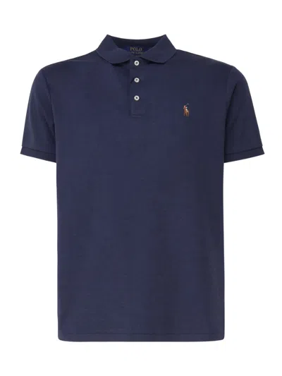 Polo Ralph Lauren Polo Shirt With Embroidery In Blue