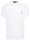 Polo Ralph Lauren Stretch-cotton Performance Tailored Polo Shirt In White