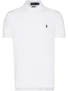 Polo Ralph Lauren Stretch-cotton Performance Tailored Polo Shirt In White