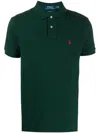 Polo Ralph Lauren Cotton Piquet Polo Shirt In Green