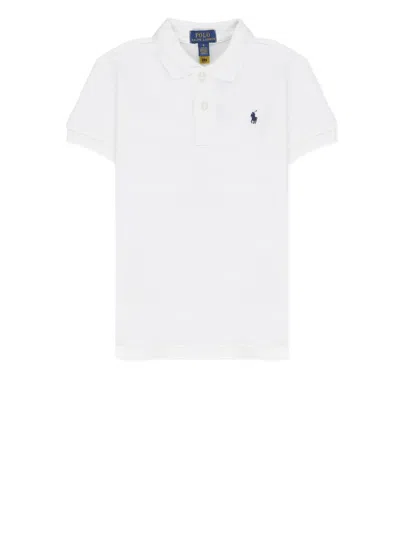 Polo Ralph Lauren Kids' Polo Shirt With Pony In White
