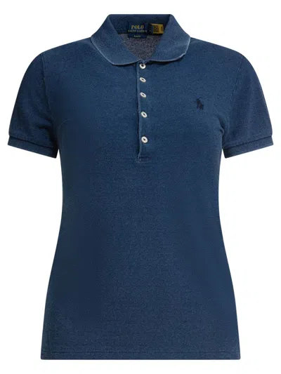 Polo Ralph Lauren Polo Shirts In Blue