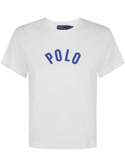 Polo Ralph Lauren Polo Shrk Short Sleeve T-shirt In Antique White