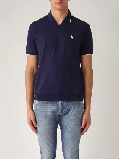 POLO RALPH LAUREN POLO SKIPPER IN PIQUÉ JACQUARD POLO