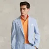 Polo Ralph Lauren Polo Soft Chambray Suit Jacket In Blue