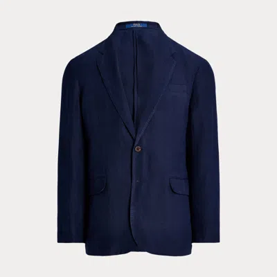 Polo Ralph Lauren Polo Soft Modern Linen Suit Jacket In Blue