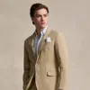 Polo Ralph Lauren Polo Soft Modern Linen Suit Jacket In Coastal Beige