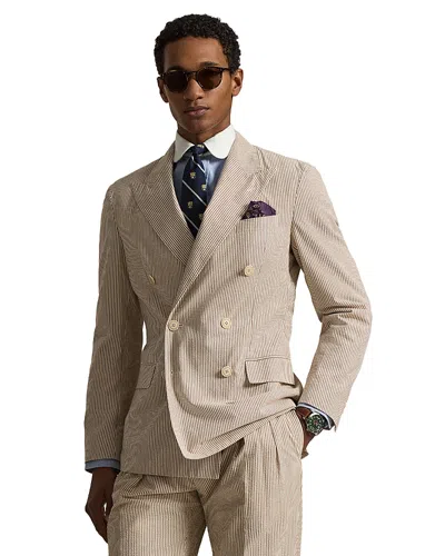 Polo Ralph Lauren Polo Soft Tailored Fit Seersucker Jacket In Multi