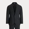 Polo Ralph Lauren Polo Soft Tailored Pinstripe Wool Suit In Black