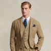 Polo Ralph Lauren Polo Soft Tailored Plaid Tweed Jacket In Neutral