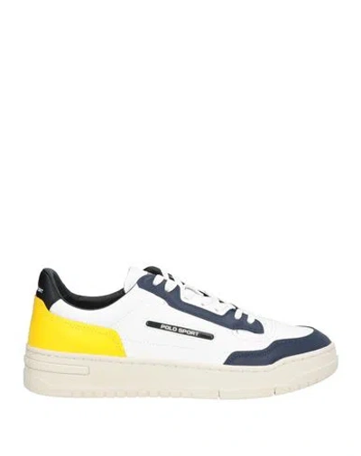 Polo Ralph Lauren Polo Sport Ralph Lauren Man Sneakers White Size 11 Leather