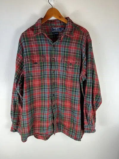 Pre-owned Polo Ralph Lauren Polo Sport Ralph Laurent Flannel In Multi