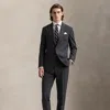 Polo Ralph Lauren Ralph Lauren Polo Tailored Glen Plaid Wool Suit In Charcoal Multi