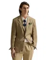 Polo Ralph Lauren Polo Tailored Linen Suit Jacket In Classic Khaki