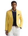Polo Ralph Lauren Polo Soft Tailored Linen Sport Coat In Wicket Yellow