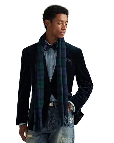 Polo Ralph Lauren Polo Tailored Velvet Jacket In Blue