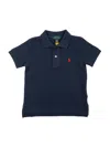 Polo Ralph Lauren Blue Polo With Logo In Blue