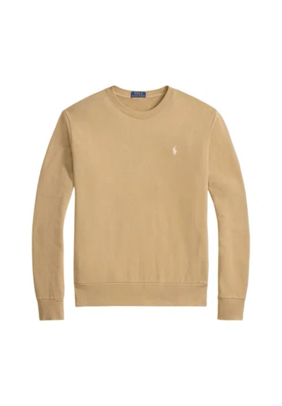 Polo Ralph Lauren Polo Vintage Loopback Sweatshirt For Men In Brown