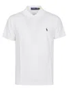 Polo Ralph Lauren Embroidered Logo Short-sleeve Polo Shirt In White