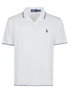 Polo Ralph Lauren Cotton Mesh Polo Shirt In White