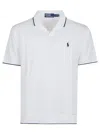 Polo Ralph Lauren Cotton Mesh Polo Shirt In White