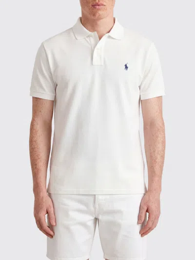 Polo Ralph Lauren Cotton Polo Shirt With Logo In White