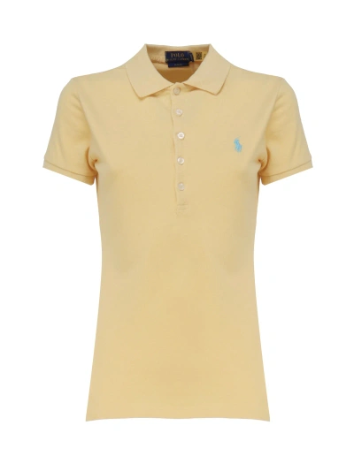 Polo Ralph Lauren Polo With Julie Logo In Yellow
