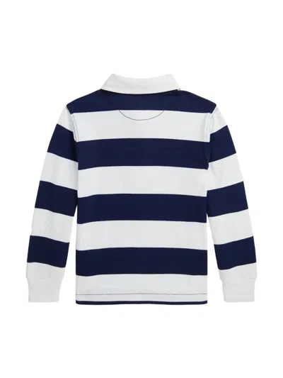Polo Ralph Lauren Kids' Polo With Logo In Blue