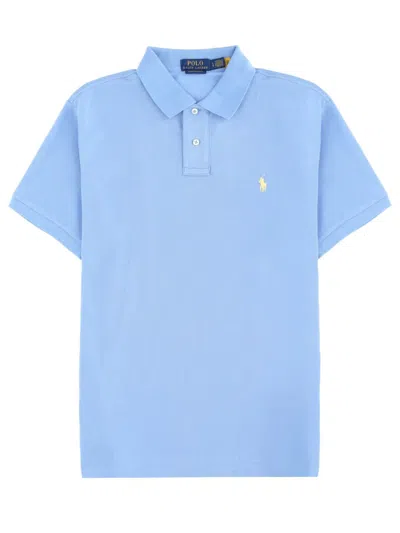 Polo Ralph Lauren Polo With Logo In Blue