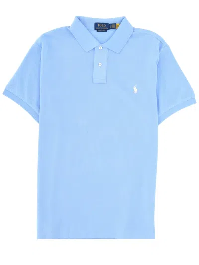 Polo Ralph Lauren Polo With Logo In Blue