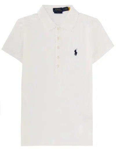 Polo Ralph Lauren Polo With Logo In White