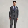 Polo Ralph Lauren Polo Wool Sharkskin Suit In Grey
