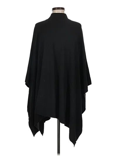Pre-owned Polo Ralph Lauren Poncho In Black