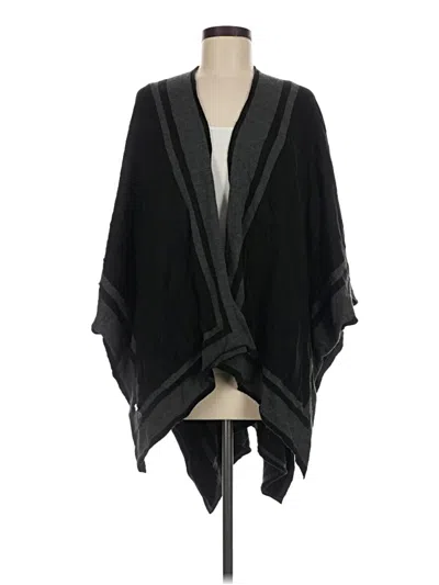 Pre-owned Polo Ralph Lauren Poncho In Black