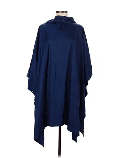Pre-owned Polo Ralph Lauren Poncho In Blue